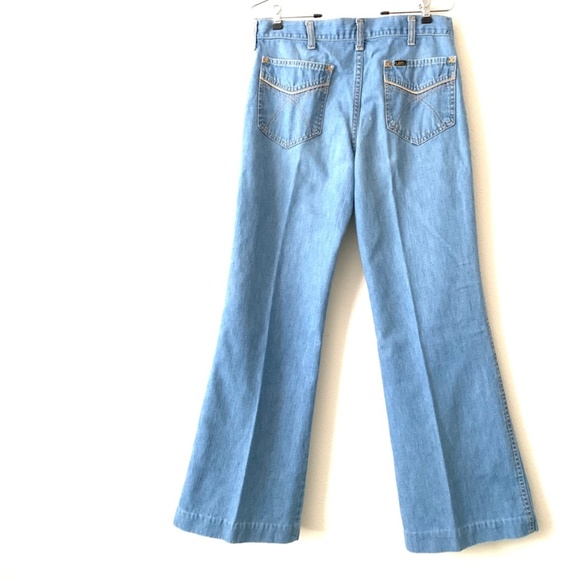 LEE Rare Vintage High Rise Wide Leg Jeans - Picture 3 of 10